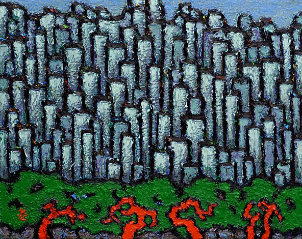 금강산, 90.9x72.7cm, oil on canvas, 2012