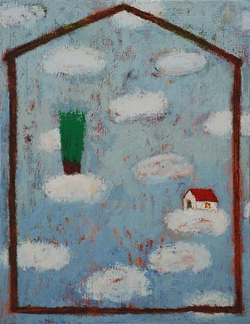 산책2013년 oil  on  canvas 41x31.8cm