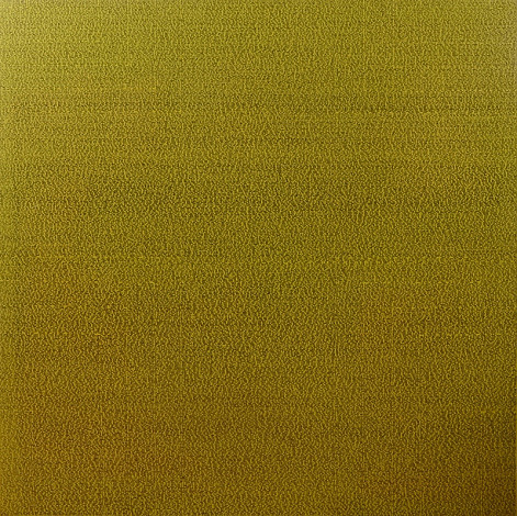 닮다, 담다2, 90x90cm, ink pen , oil on canvas, 2012
