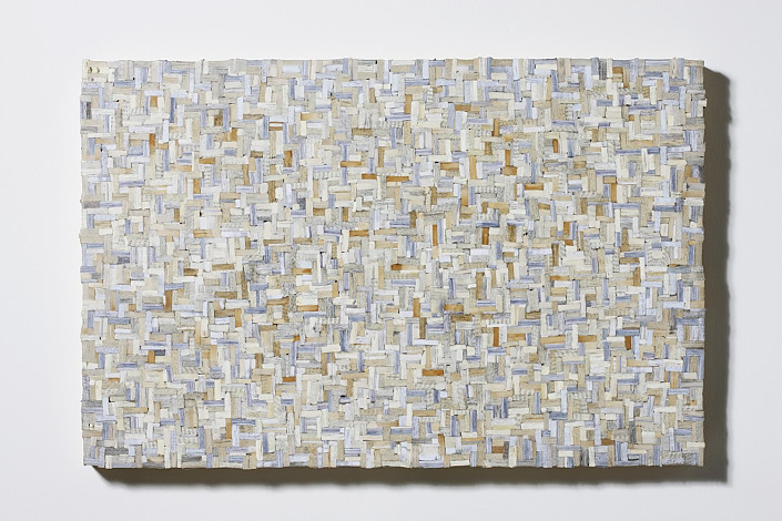 사유의 숲, 92X61cm book on wood2013