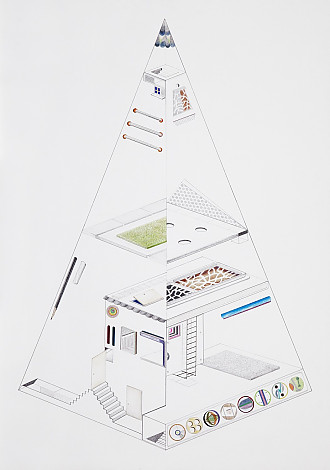 Jam 2, pencil on paper, 47x63cm, 2013