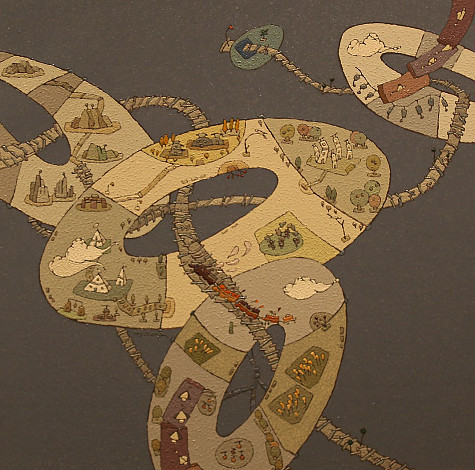 기차여행, 116.8x91.9cm, oil on canvas, 2013