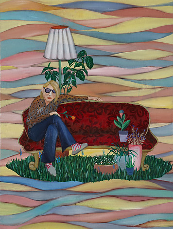 가족사진-1, 32x41cm, oil on canvas, 2015