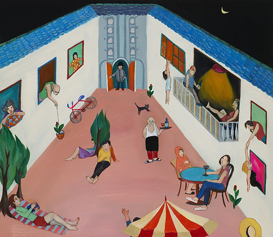Among ourselves, 53x45cm, oil on canvas, 2015 (1)
