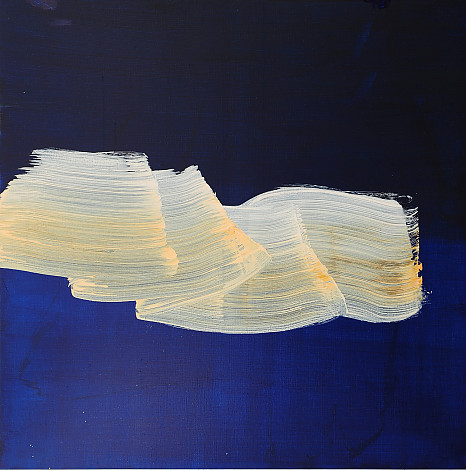 Park DaaWon, now-here in Blue, 91x91, oil on canvas, 2010