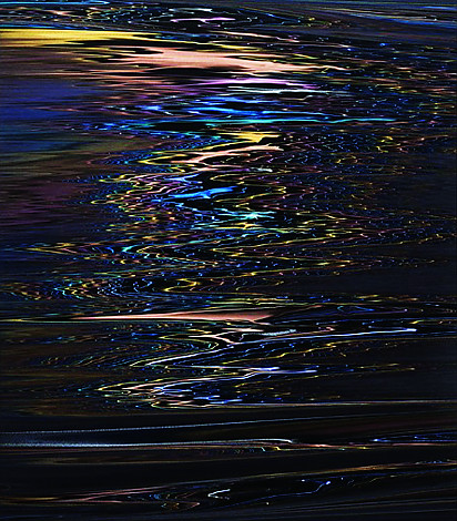 Andy Moses, Morphology 710, 81.3x71.1cm, Acrylic on cavas, 2013