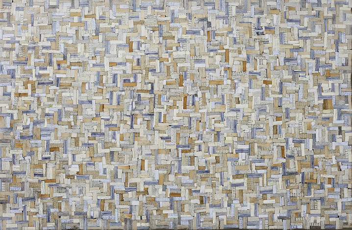 Chung Doohwa, forest, 92X61cm, book on wood 2013