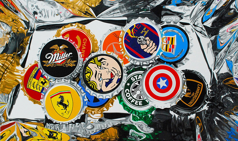 10. Collection 162 x 97  Acrylic on canvas 2012_2