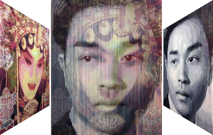 Lee Youngha, Leslie Cheung, 53x65.1cm, oil on canvas, 2017