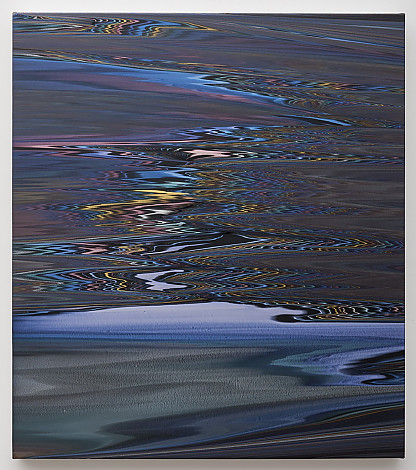 Andy Moses, Morphology 711, Acrylic on canvas, 81.3x71.1 cm, 2013