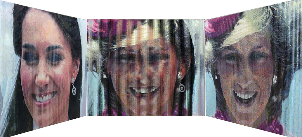 이영하, Diana Spencer & Kate Middleton, 60.6x50cm, oil on canvas, 2016