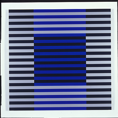 임소아, With Schwarzes Quadrat, 100x100cm, acrylic on aluminum, 2012