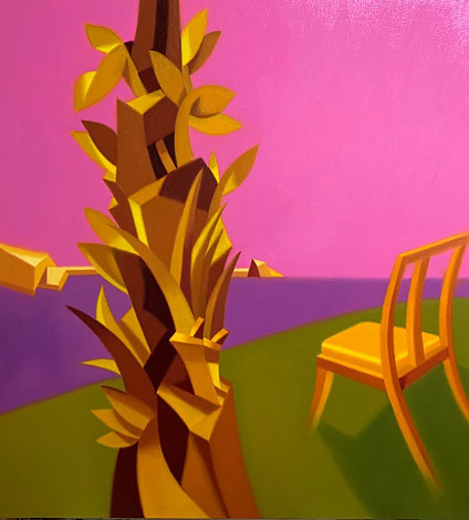 image forest328 110x100cm oil on canvas 2019