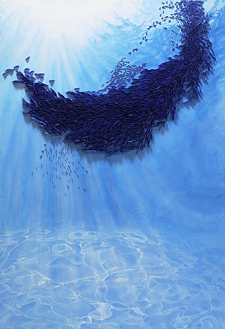 FLOW, 116.8x80.3cm, Mixed Media, 2023