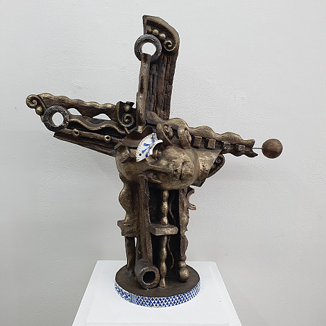 Head, 34x15x20(h)cm, ceramic, 2024